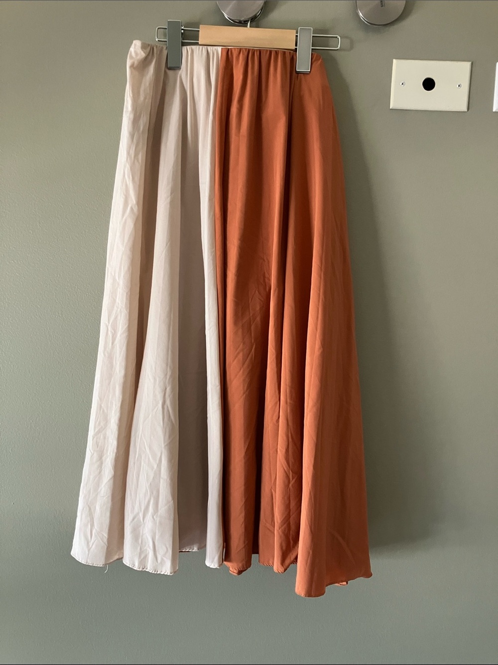 TOME Collective Two-Toned Skirt XS